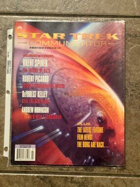 Star Trek Communicator Magazine July August 1995